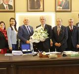 Bursa Büyükşehir Belediye Başkanı Sayın Recep ALTEPE'yi Yeni Makamında Ziyaret Ettik