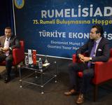 73.Rumeli Buluşmasında Ekonomist Murat Sağman ve Gazeteci Yazar Metehan Demir’i Ağırladık