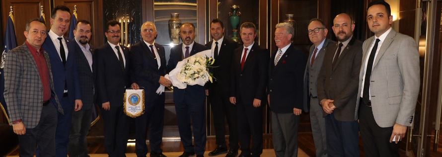 Bursa Büyükşehir Belediye Başkanı Sayın Alinur AKTAŞ ziyaretimiz