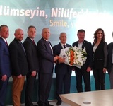 Nilüfer Belediye Başkanı Sayın Mustafa BOZBEY'i ziyaret ettik