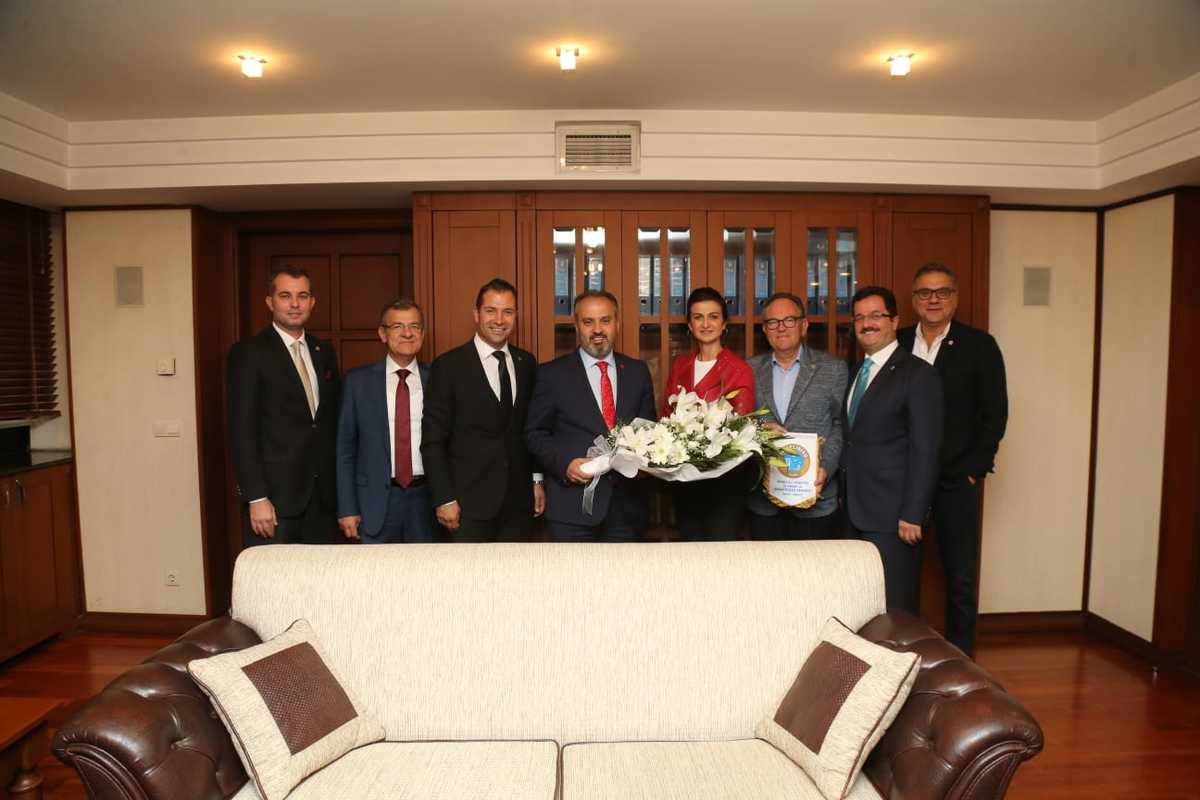 Bursa Büyükşehir Belediye Başkanımız Alinur Aktaş Ziyaretimiz