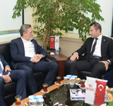 BTSO Başkanımız Sn.İbrahim Burkay ve Meclis Başkanımız Sn.Ali Uğur Ziyaretimiz