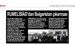 RUMELİSİAD’dan Bulgaristan Çıkarması