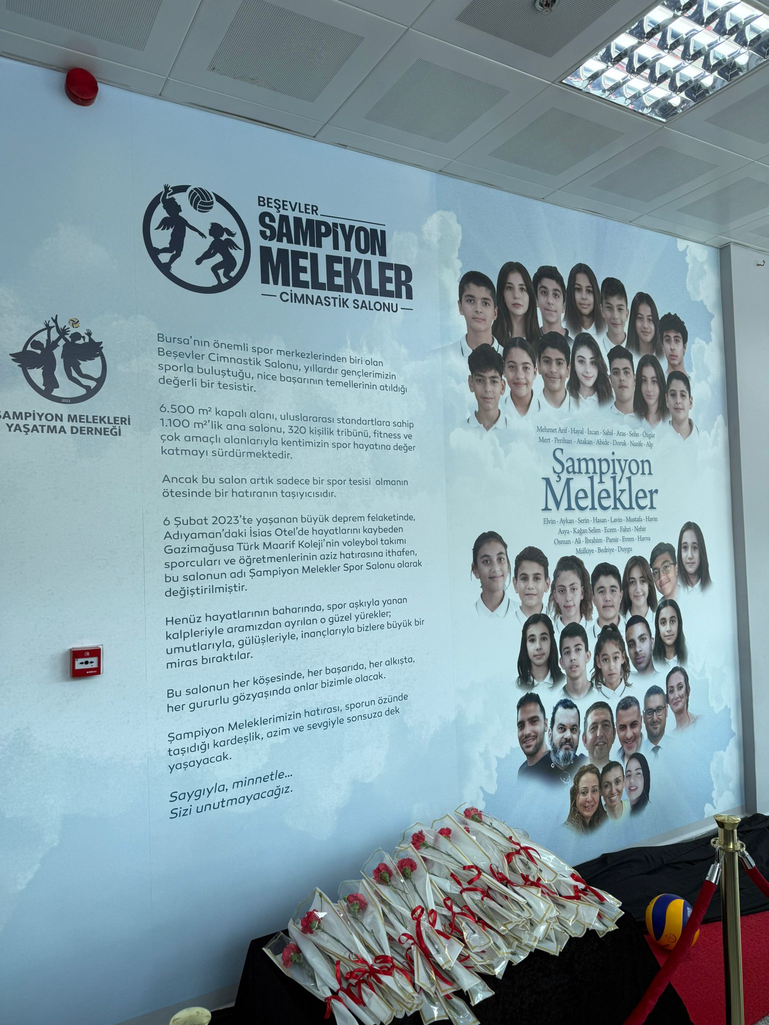 PAZARTESİ BEŞEVLER ŞAMPİYON MELEKLER CİMNASTİK SALONU AÇILIŞ