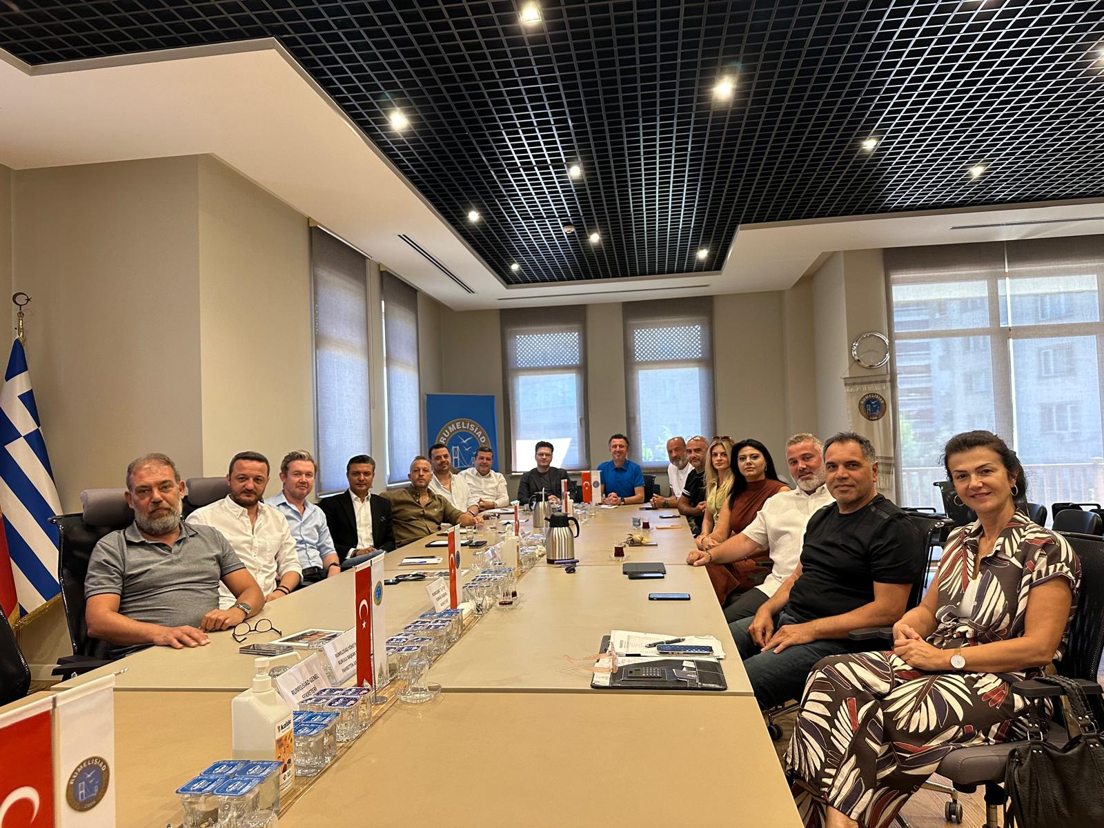 RUMELİSİAD Networking Komitesi Haftalık Toplantısı GerçekleştirildiRumelisiad Networking Komitesi’ni