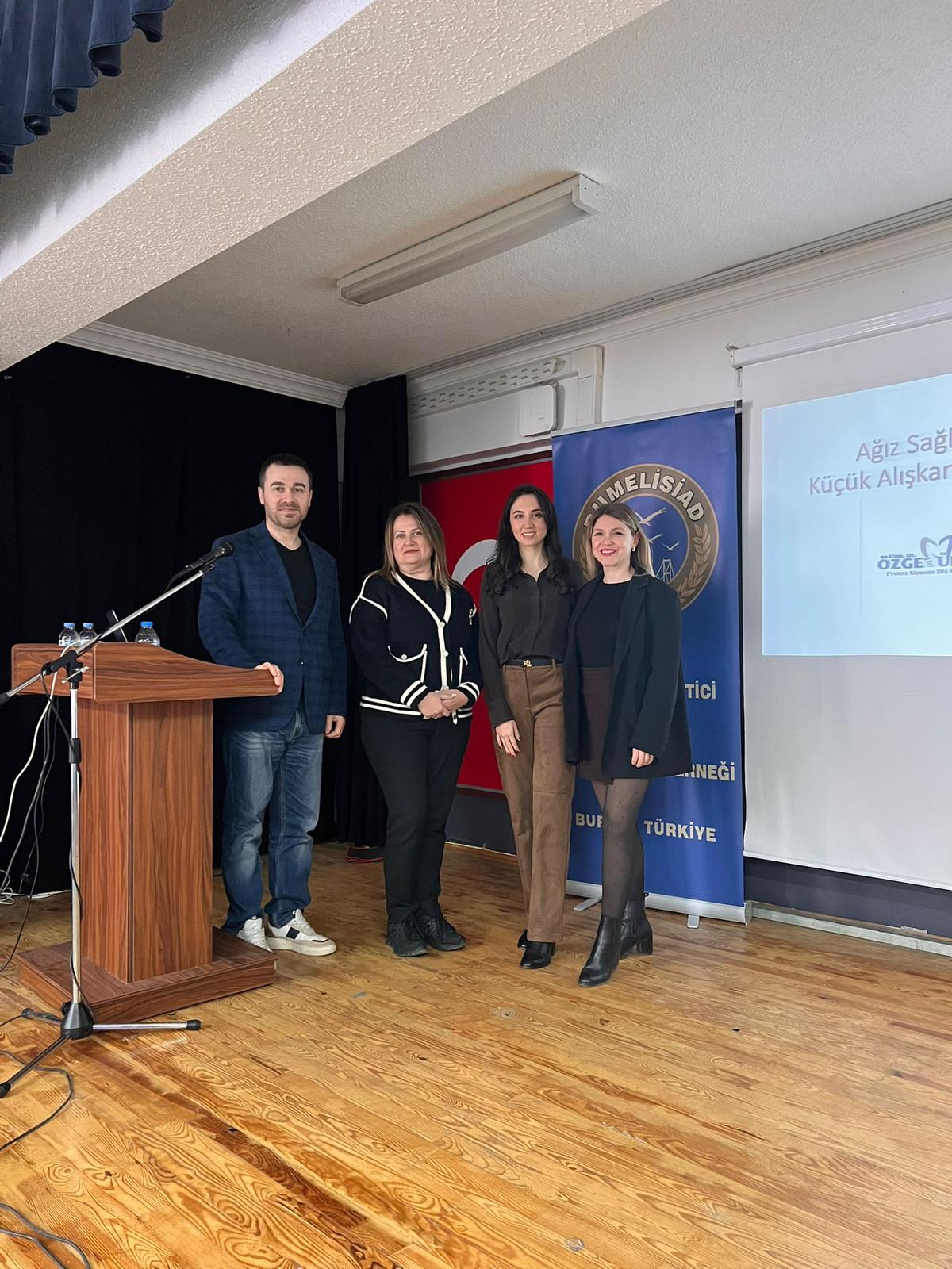 RUMELİSİAD Sağlık Komitesi’nin yürüttüğü çalışmalar kapsamında, Görükle MTAL Lisesi’nde öğrencilerin