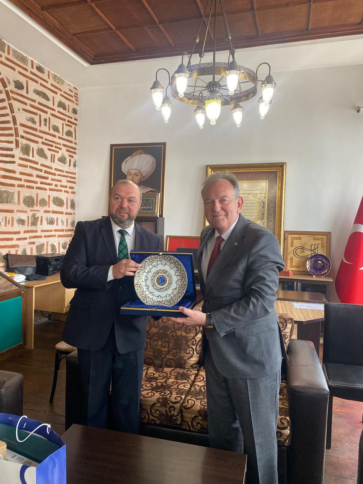 SALI BULGARİSTAN MÜFTÜSÜ ZİYARET