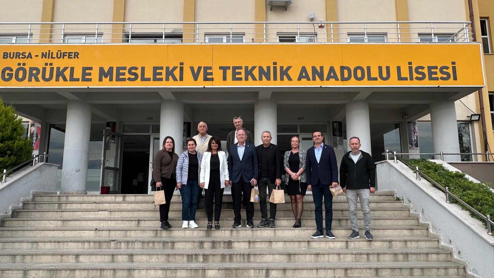 SALI GÖRÜKLE MTAL LİSESİ ZİYARET