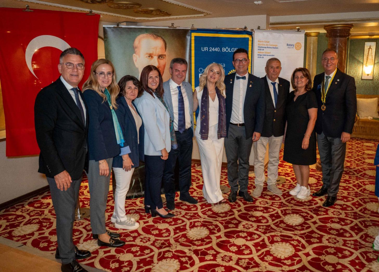 Tebrik Mesajı;RUMELİSİAD’ın Değerli Üyesi Sn. Umut İncir’in başarıyla yürüttüğü Osmangazi Rotary Kul